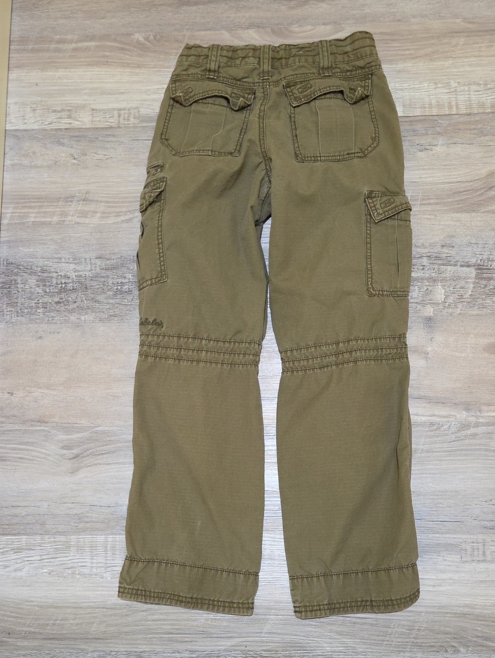 Cabela's for Kids Olive Green Cargo Pants w. Knee Reinforcement Size 10 Reg - Picture 7 of 7